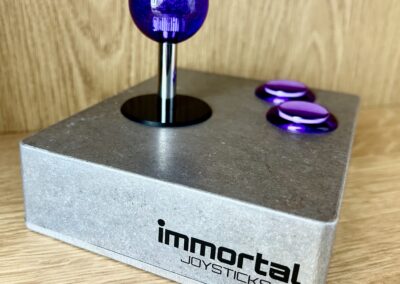 Immortal Joystick Aluminium and Purple