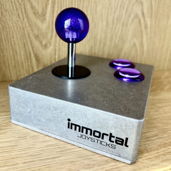 Immortal Joystick Aluminium and Purple