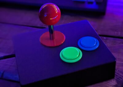 Immortal Joystick Black, Red, Blue and Green
